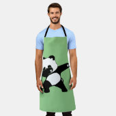 ダビングパンダ エプロン (着用した状態)