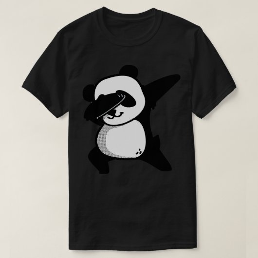 ダビングパンダ Tシャツ (デザイン正面)