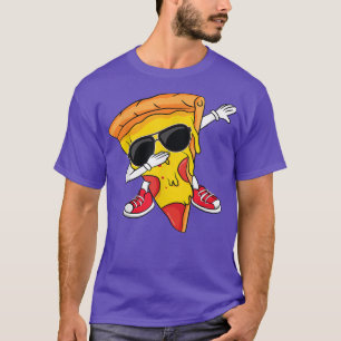 ダビングピザスライスダンスピザトドラーボーダンシン Tシャツ