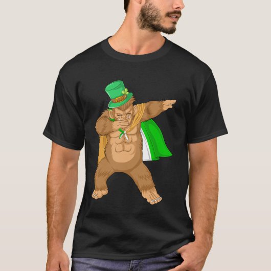ダビングフットst patricks day tシャツ (正面)