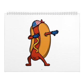 ダビングホットドッグWiener 7月4日の独立記念日 カレンダー