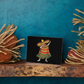 ダビングメキシコポンチョCinco De Mayoフィエスタパーティー フォトプラーク (側面)