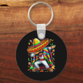 ダビングメキシコポンチョCinco De Mayo キーホルダー (正面)