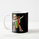 ダビングメキシコポンチョCinco De Mayo コーヒーマグカップ (左)