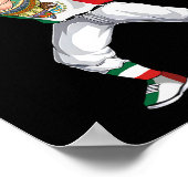 ダビングメキシコポンチョCinco De Mayo Boys Men Somb ポスター (角)