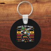 ダビングメキシコポンチョCinco De Mayo Fiesta 4 キーホルダー (正面)