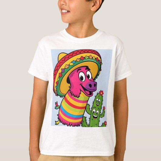 ダビングメキシコポンチョCinco de Mayo Tシャツ (正面)
