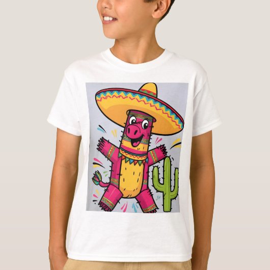 ダビングメキシコポンチョCinco de Mayo Tシャツ (正面)