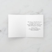 ダビングレッドプレイドサンタクロース |バッファロー素朴おもしろい シーズンカード (内部)