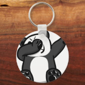 ダビング動物パンダ キーホルダー (正面)