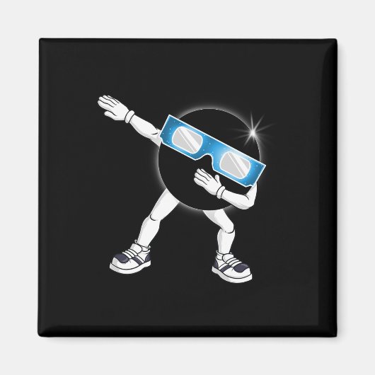 ダビング太陽のトータルEclipse 2024トータリティダブボーイズ マグネット (正面)