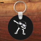 ダビング太陽のトータルEclipse 2024トータリティDab子供 キーホルダー (裏面)