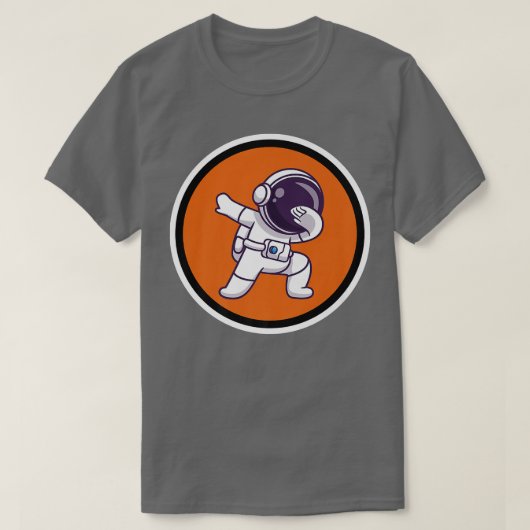 ダビング宇宙飛行士プレミアムTシャツ Tシャツ (デザイン正面)