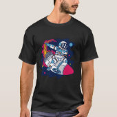 ダビング宇宙飛行士宇宙 Tシャツ (正面)