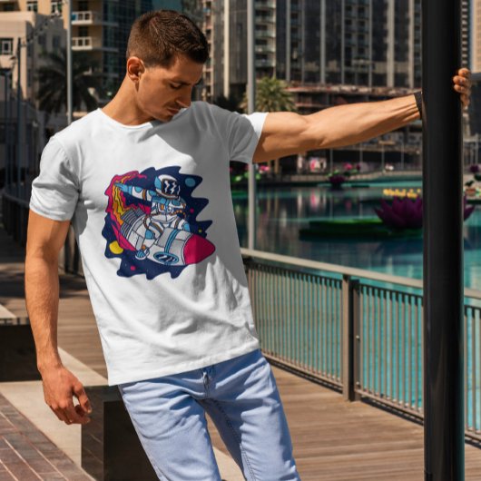 ダビング宇宙飛行士宇宙 Tシャツ