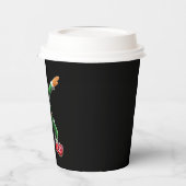 ダビング小妖精や小人衣装クリスマススクワッドクリスマス 紙コップ (左)