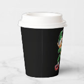 ダビング小妖精や小人衣装クリスマススクワッドクリスマス 紙コップ (右)