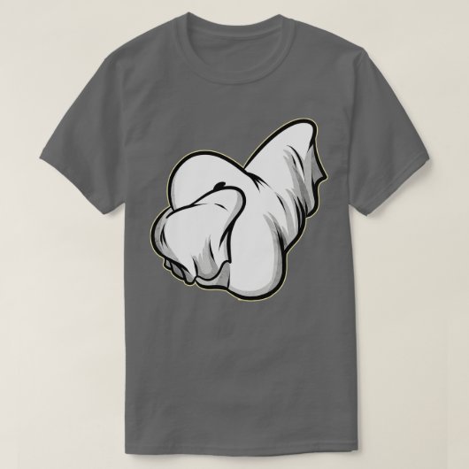 ダビング幽霊オンハロウィーン Tシャツ (デザイン正面)