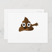 ダビング絵文字おもしろい誕生日ギフトキッズメンズ ポストカード (正面/裏面)