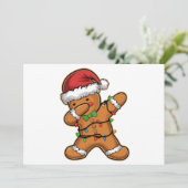 ダビング銀杏パンの木ライトクリスマス シーズンカード (スタンド正面)