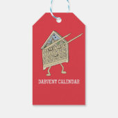 ダビング降臨暦おもしろいキリスト教宗教者 ギフトタグ (裏面)