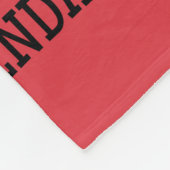 ダビング降臨暦おもしろいキリスト教宗教者 フリースブランケット (角)