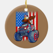 ダビング・イーグル・モンスタートラック7月の少年たち4日 セラミックオーナメント (裏面)