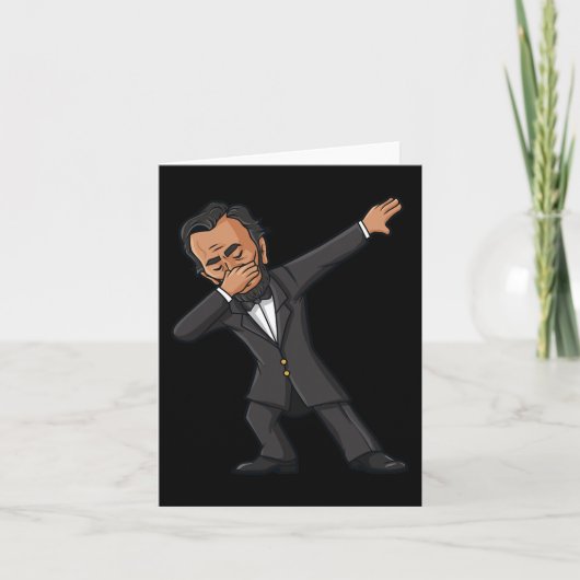 ダビング・エイブラハム・リンカーン7月4日Abe Dab Boys G カード (正面)