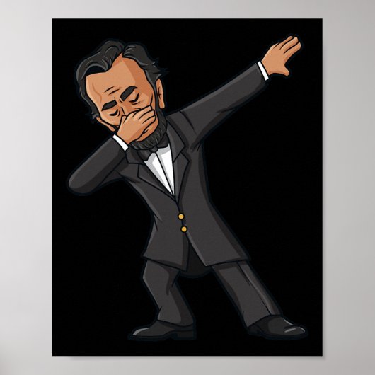 ダビング・エイブラハム・リンカーン7月4日Abe Dab Boys G ポスター (正面)