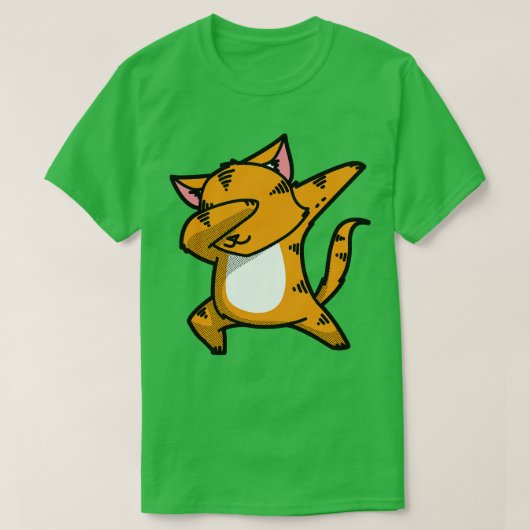ダビング・キャット Tシャツ (デザイン正面)
