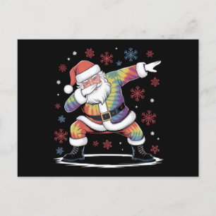 ダビング クリスマス サンタ クリスマスのせいで醜い Xmas ポストカード