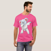 ダビング・コアラブラジル柔術と柔道 Tシャツ (正面フル)