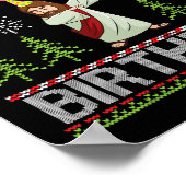 ダビング・ゴー・イエスそれはあなたの誕生日メリークリスマ ポスター (角)