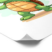 ダビング シー タートル アニマル ラバー セイブ ザ タートルズ T ポスター (角)