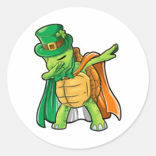 ダビング・タートルズSt patricks day・ボーイズ・レプチャン ラウンドシール