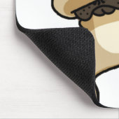 ダビング・パグ マウスパッド (コーナー)