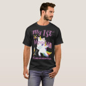 ダビング ユニコーン はじめての聖体拝領 Tシャツ (正面フル)