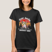  ダビング ユニコーン 楽しいクリスマス Tシャツ (正面)