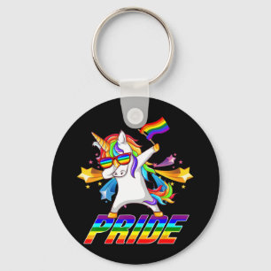 ダビング·ユニコーン·Lgbt·ゲイプライド キーホルダー