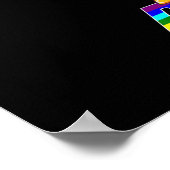 ダビング・ユニコーンLGBTゲイプライド ポスター (角)