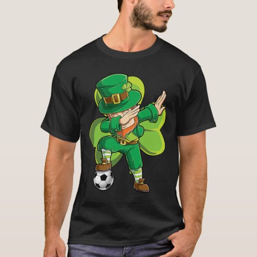 ダビング・レプレシャン・サッカーSt patricks day・ボーイズ・キッド Tシャツ (正面)