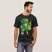 ダビング・レプレシャン・サッカーSt patricks day・ボーイズ・キッド Tシャツ (正面フル)