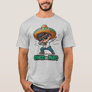 ダビングBOY Cinco De Mayo Let's Fiesta Mexican Tシャツ