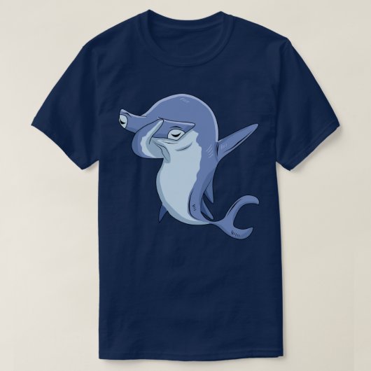 ダビングHammerheadサメ服Shark衣装ギフト Tシャツ (デザイン正面)