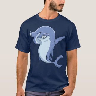 ダビングHammerheadサメ服Shark衣装ギフト Tシャツ