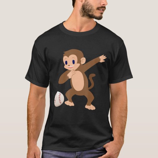 ダビングM0nkeyダブダンススポーツキッズ Tシャツ (正面)