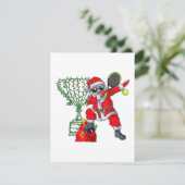 ダビングsanta tennisクリスマスクリスマスギフト男性 招待状 (スタンド正面)