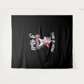 ダビングUnicornスケーター電気セルフバランシングホフ タペストリー (正面(横))