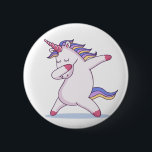 ダビングUnicornボタン 缶バッジ<br><div class="desc">ユニコーン漫画とバックパックやシャツにピンおもしろい留めするボタン。</div>