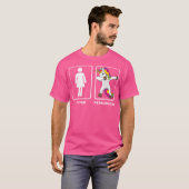ダビングUnicorn医師vs小児科医シャツメディア Tシャツ (正面フル)